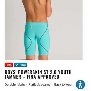 Arena powerskin ST 2.0 youth jammer. 26